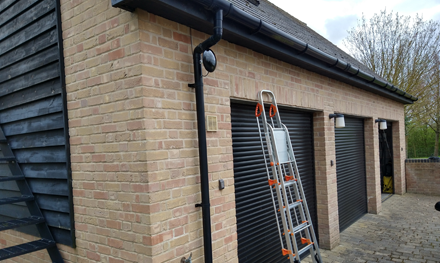 home wireless point to point link installation between house and garage